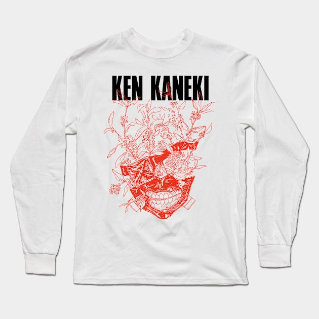 Skull Mask Ken Long Sleeve T-Shirt by hvfdzdecay